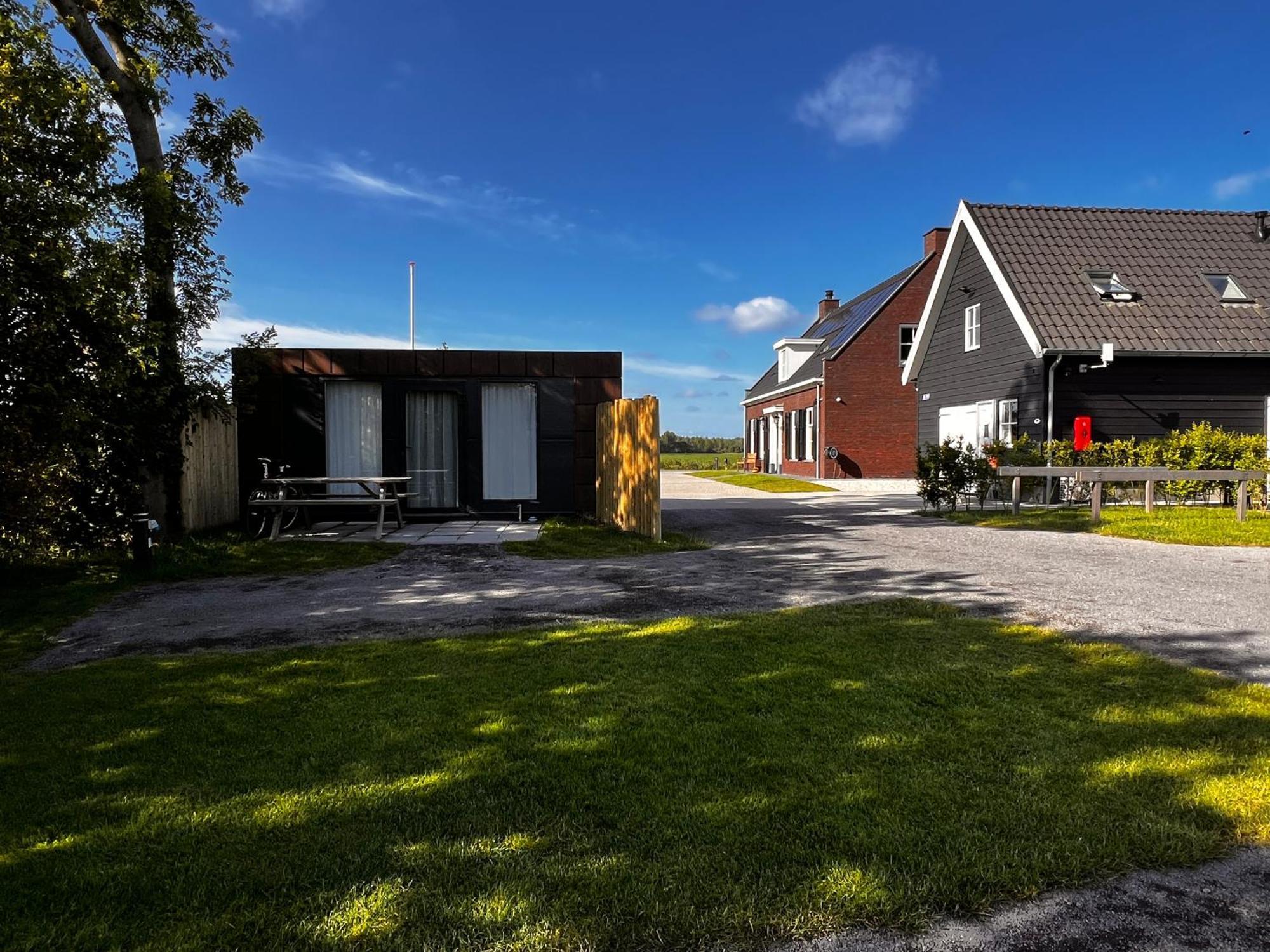B&B Prive Tiny House Bij Zee Stellendam Eksteriør bilde