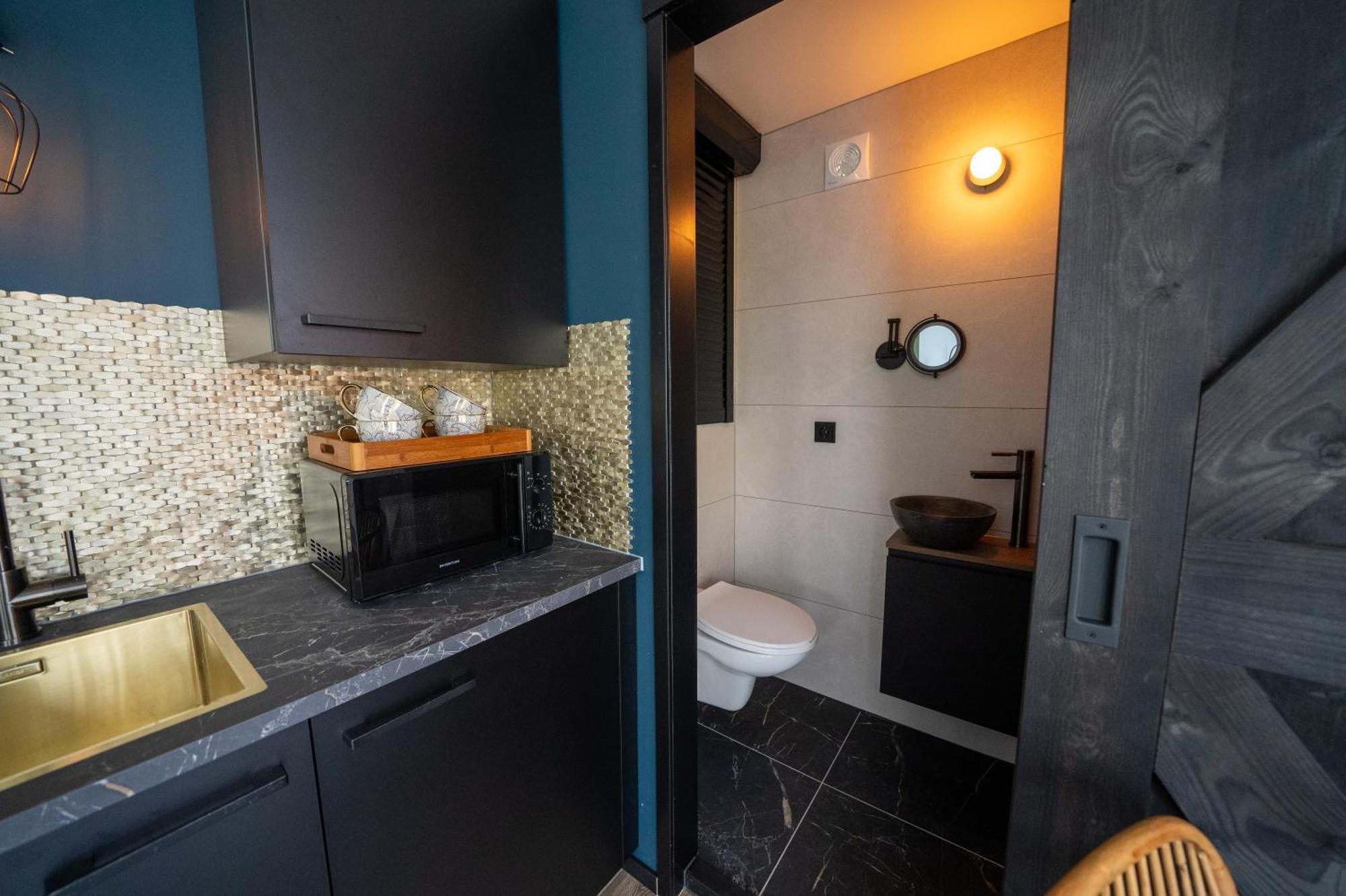 B&B Prive Tiny House Bij Zee Stellendam Eksteriør bilde