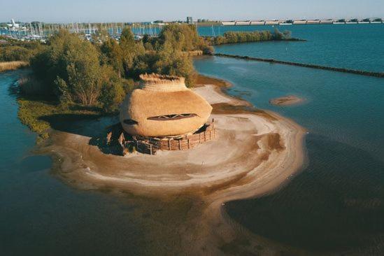 B&B Prive Tiny House Bij Zee Stellendam Eksteriør bilde